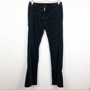 Sisley Black Velvet Pants Euro Size 44